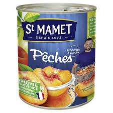 St Mamet Peach 850g